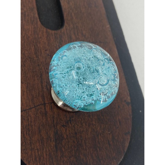 NY Times Antique Print Block Letter "U" Wood Type Repurposed Knob Hanger RARE - Picture 3 of 6